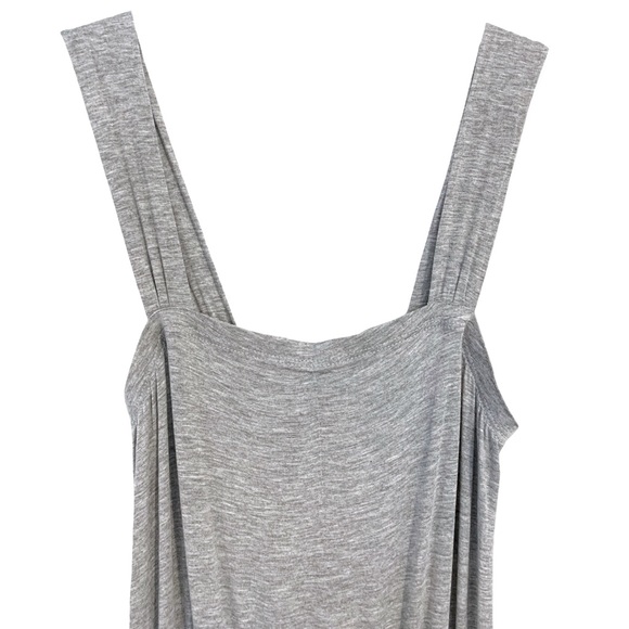Anthropologie | NWOT Wide Leg Smocked Waist Jumpsuit Heather Gray Size S - Picture 6 of 12